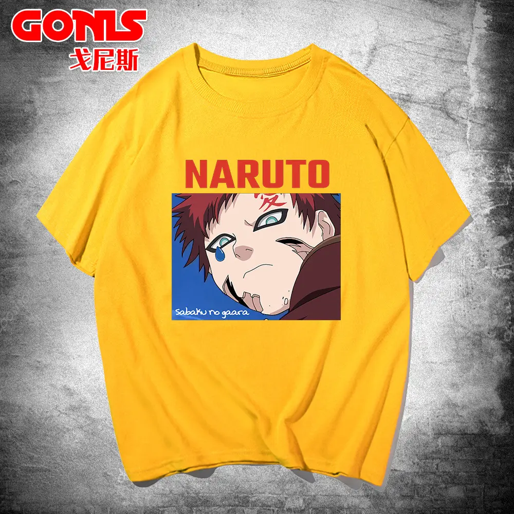 Naruto Printed Cotton T-Shirt for Men Women Summer - Image 3