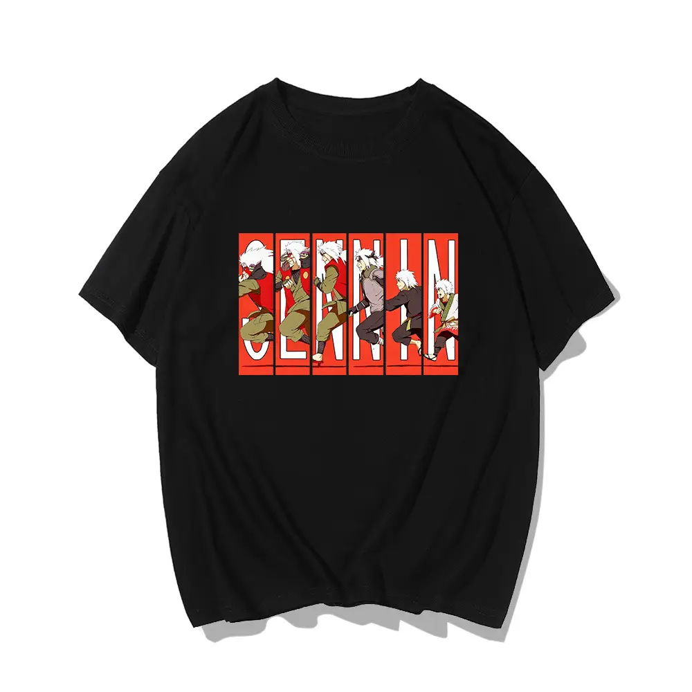 Men Crazy Cartoon Black T-Shirt Crazy Print - Image 13