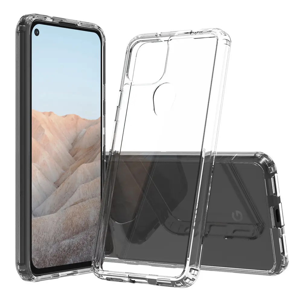 Google Pixel 5a 4a 5G 6a 7a 8a 9a Pro Phone Case Transparent Acrylic Drop Resistant — feature 3