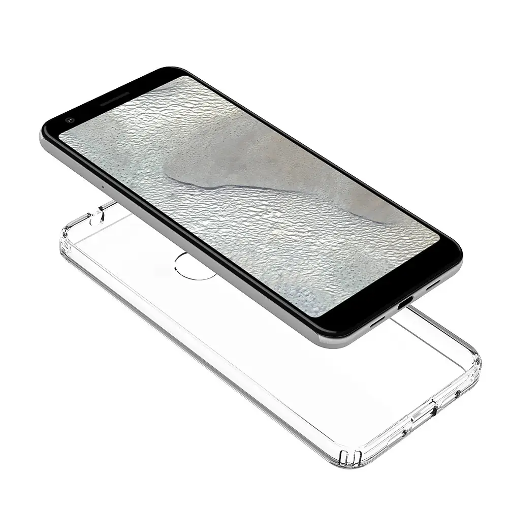 Google Pixel 5a 4a 5G 6a 7a 8a 9a Pro Phone Case Transparent Acrylic Drop Resistant