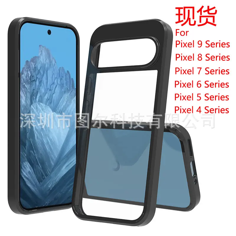 Google Pixel 5a 4a 5G 6a 7a 8a 9a Pro Phone Case Transparent Acrylic Drop Resistant — feature 13