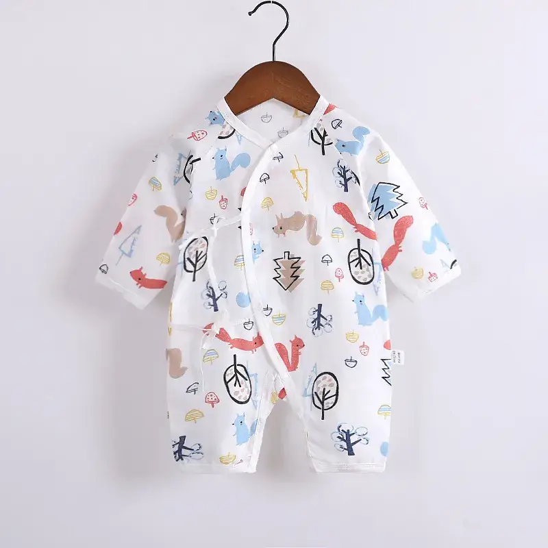 Baby's Cotton Butterfly Coat Newborn Lace-Up Climbing Wear
