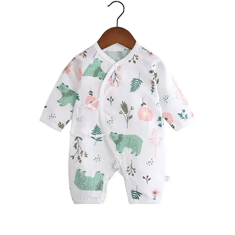 Baby's Cotton Butterfly Coat Newborn Lace-Up Climbing Wear