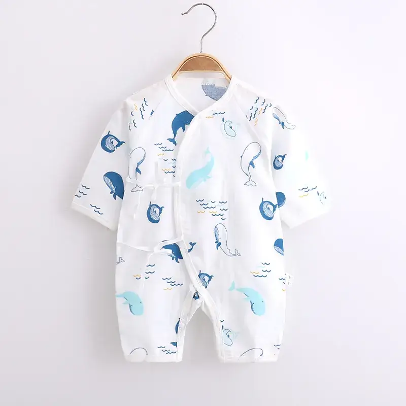 Baby's Cotton Butterfly Coat Newborn Lace-Up Climbing Wear