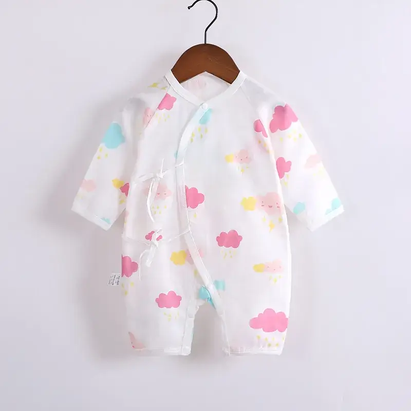 Baby's Cotton Butterfly Coat Newborn Lace-Up Climbing Wear