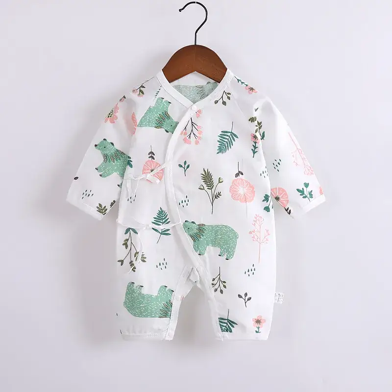 Baby's Cotton Butterfly Coat Newborn Lace-Up Climbing Wear