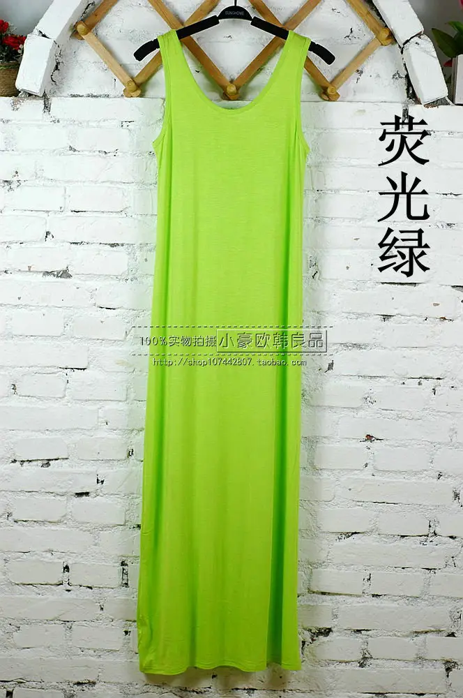 2019 Summer Dress Women's Modal Camisole Plus Size — feature 29
