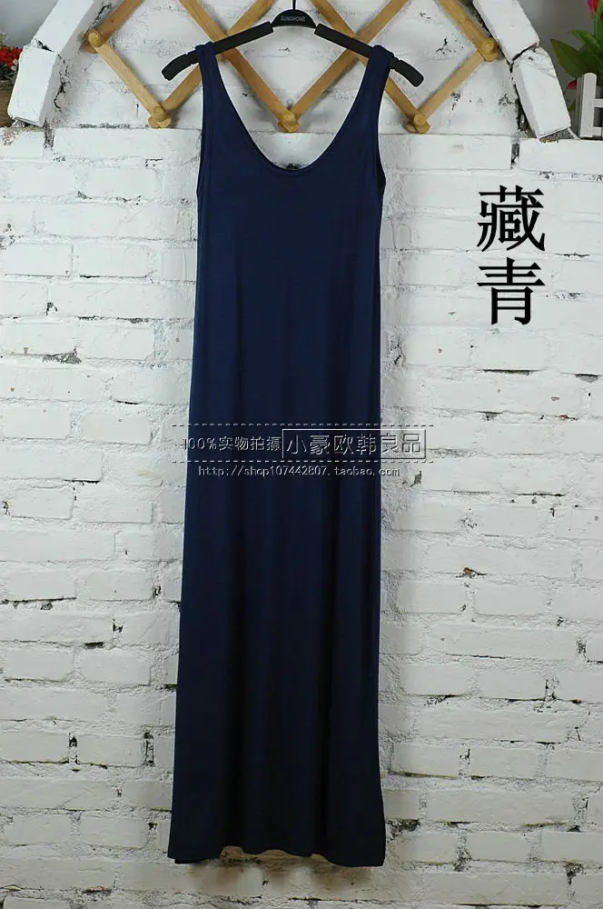 2019 Summer Dress Women's Modal Camisole Plus Size — feature 30