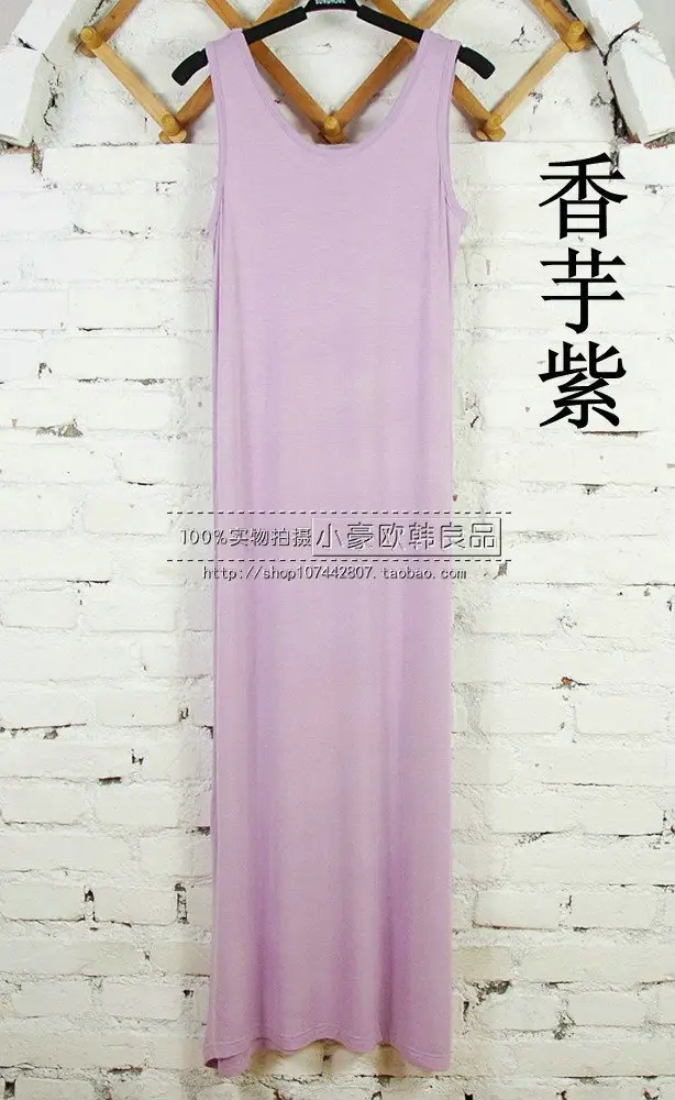 2019 Summer Dress Women's Modal Camisole Plus Size — feature 31