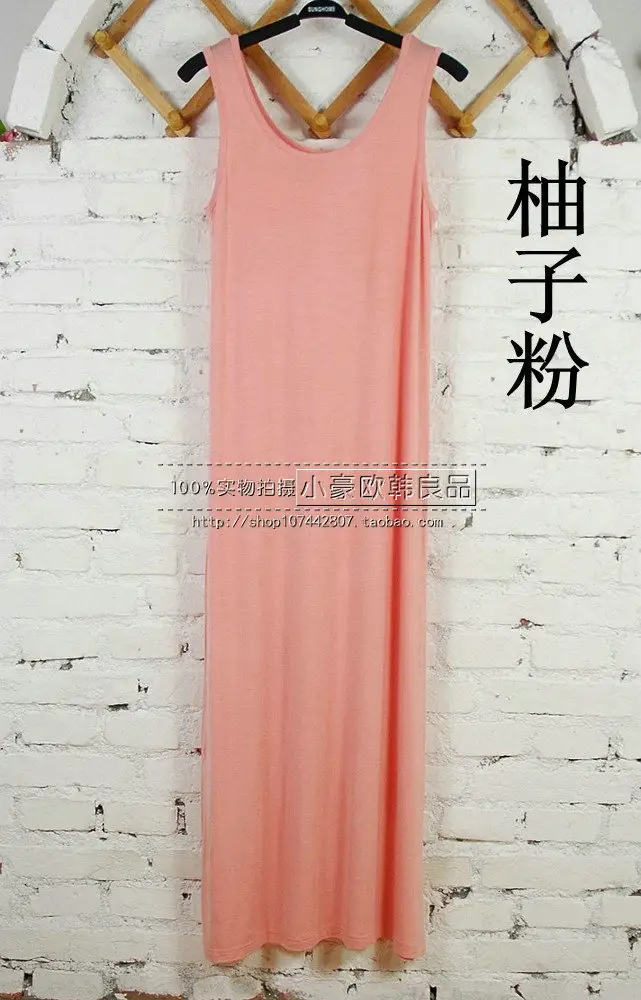 2019 Summer Dress Women's Modal Camisole Plus Size — feature 32