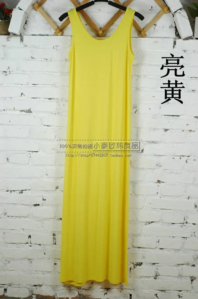 2019 Summer Dress Women's Modal Camisole Plus Size — feature 36