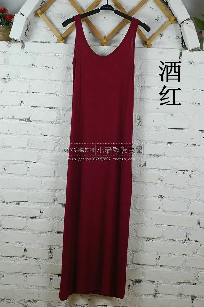 2019 Summer Dress Women's Modal Camisole Plus Size — feature 38