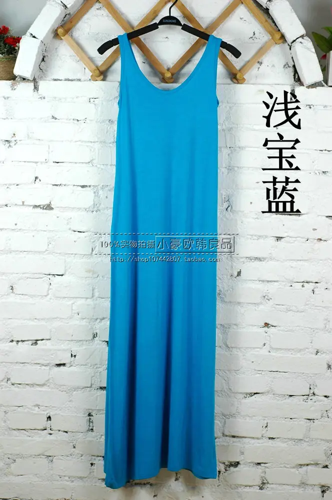 2019 Summer Dress Women's Modal Camisole Plus Size — feature 41