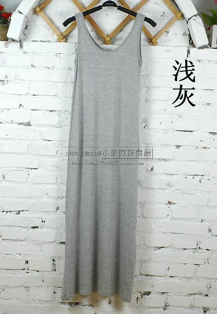 2019 Summer Dress Women's Modal Camisole Plus Size — feature 42