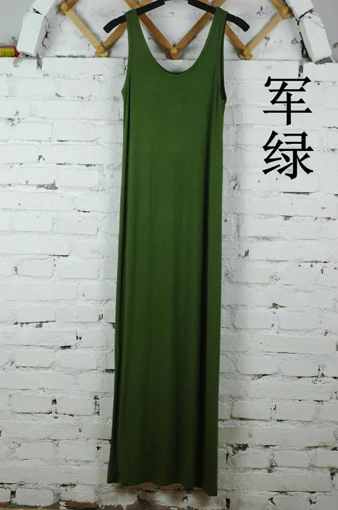 2019 Summer Dress Women's Modal Camisole Plus Size - Image 7