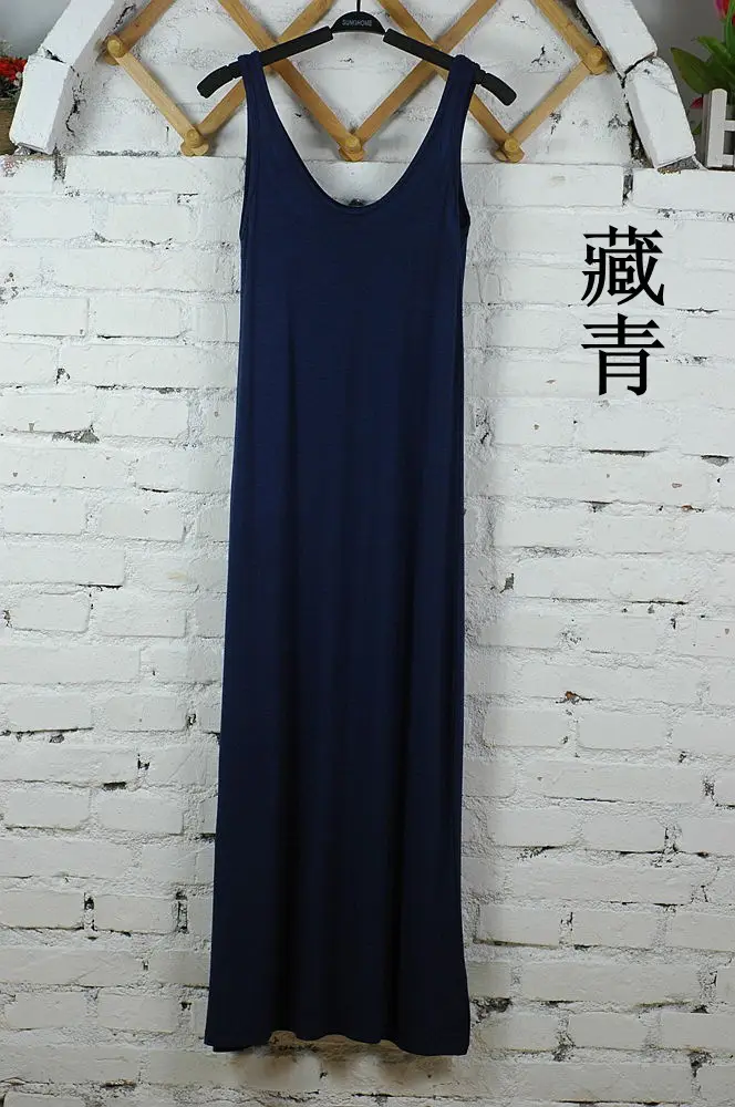2019 Summer Dress Women's Modal Camisole Plus Size - Image 12