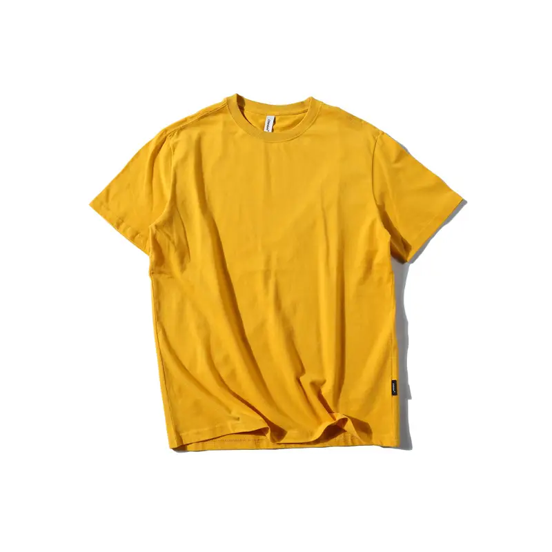 Men White Short Sleeve T-Shirt Loose Fit Summer Wear