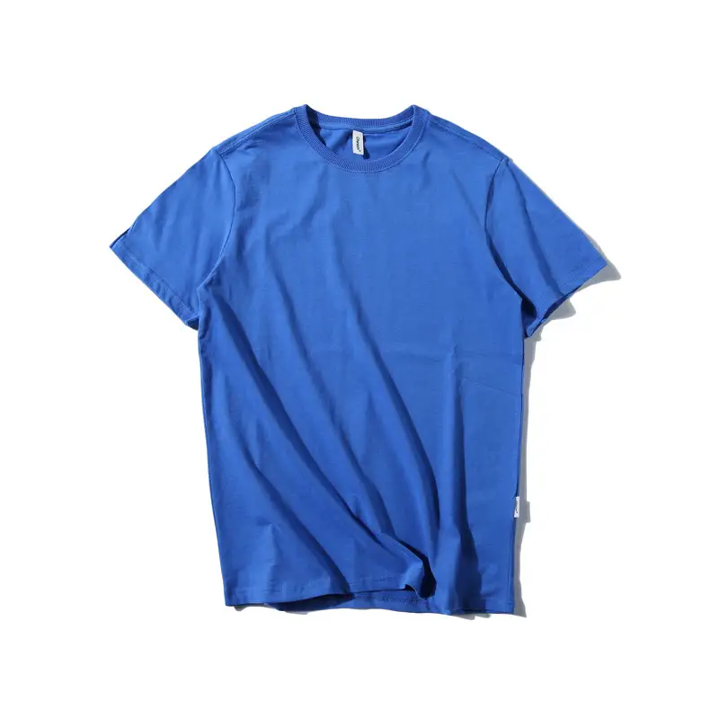 Men White Short Sleeve T-Shirt Loose Fit Summer Wear