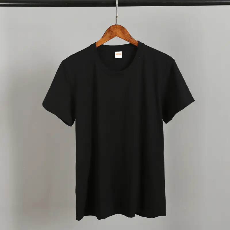 Men Black Short Sleeve T-Shirt 2019 Spring Summer - Image 10