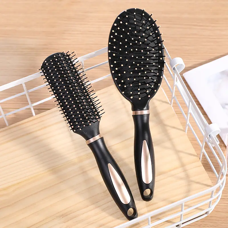 Hair Brush Cushion Comb for Scalp Massage & Curling - Image 9