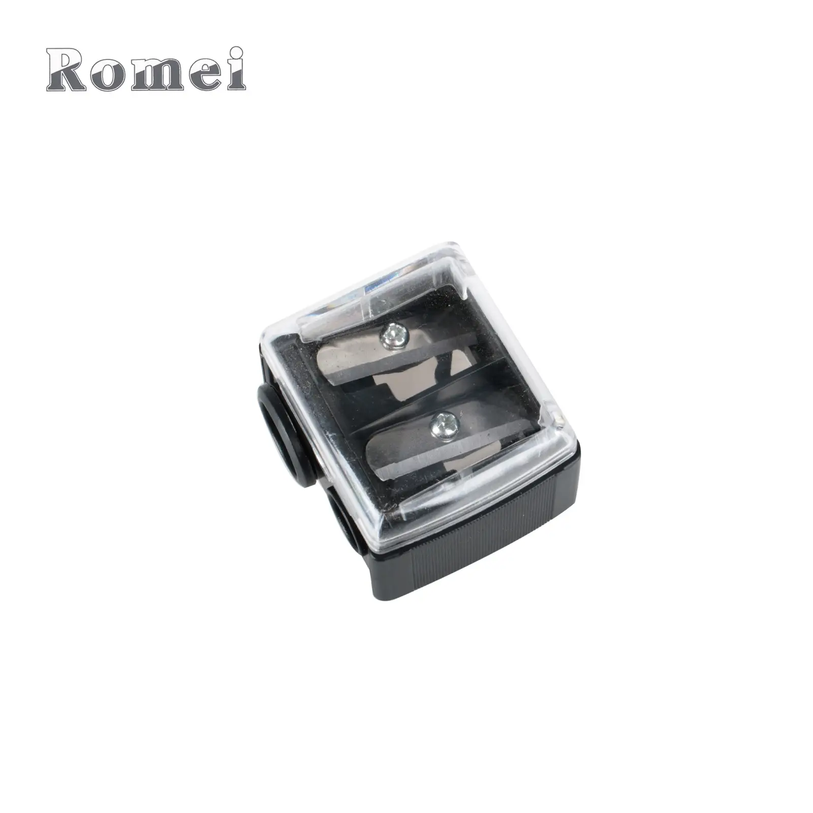 Luomei Dual-Use Pencil Sharpener Black White