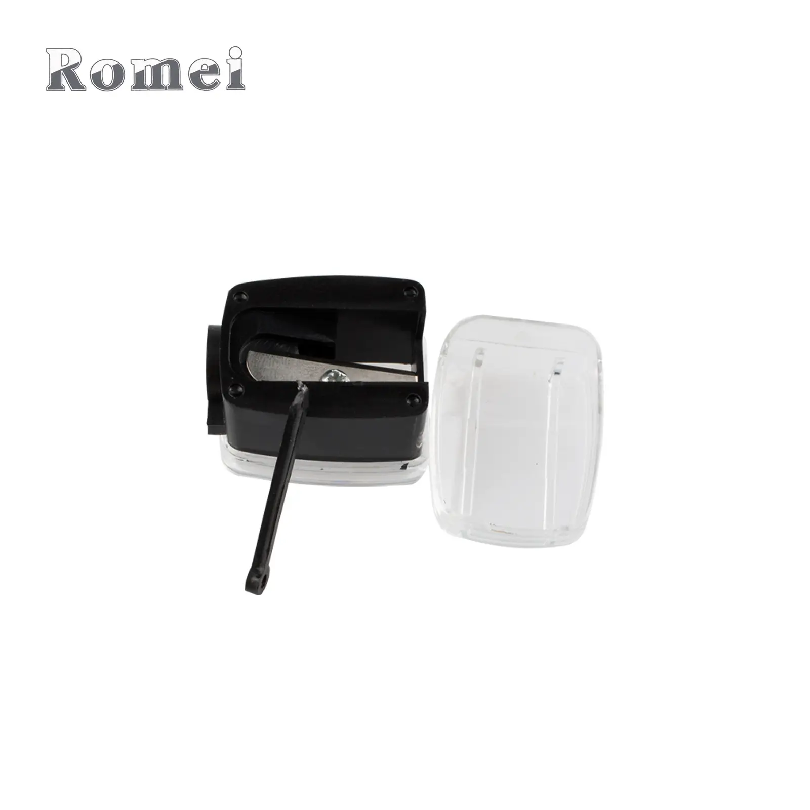 Luomei Dual-Use Pencil Sharpener Black White