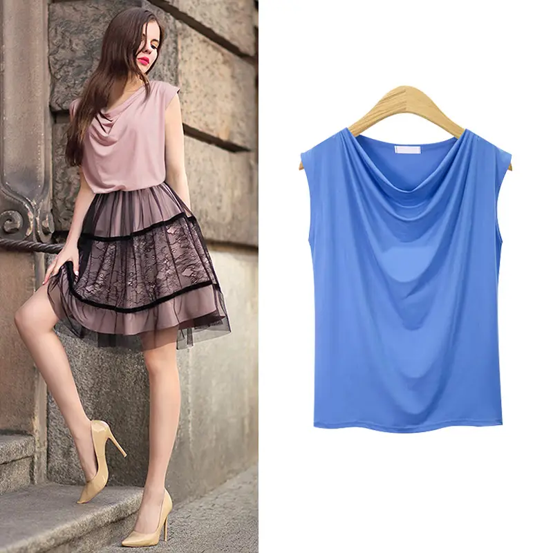 Women Loose V-neck T-shirt Summer New 200 Jin - Image 8