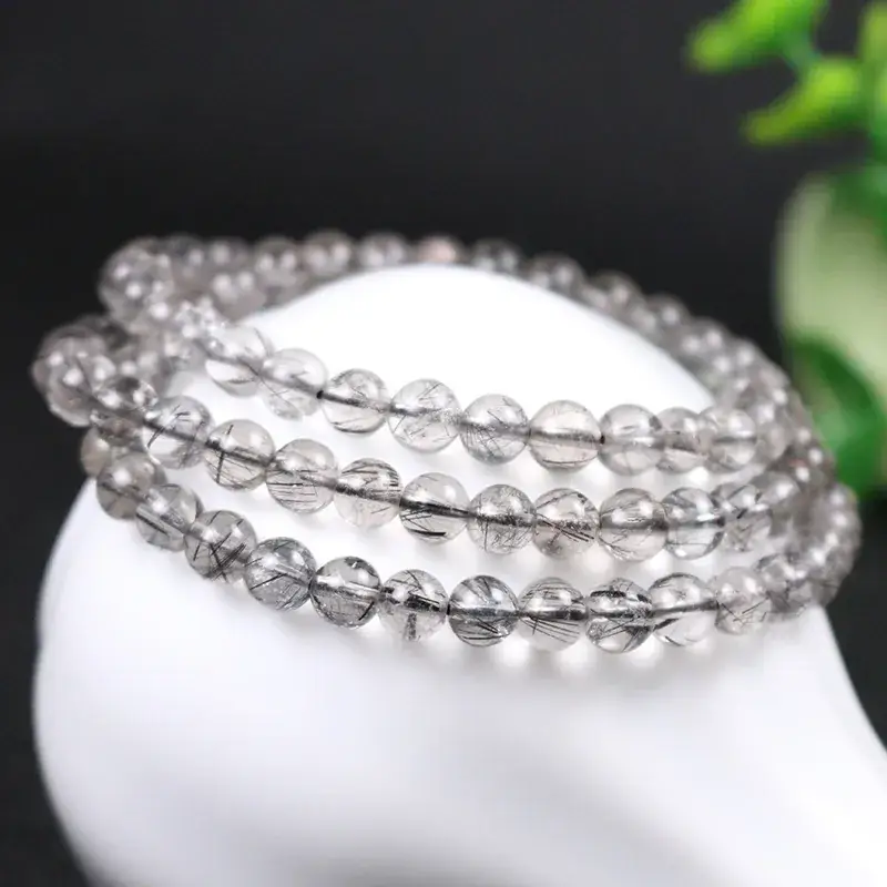 Crystal Multi-Circle Buddha Beads Bracelet for Women - Image 2