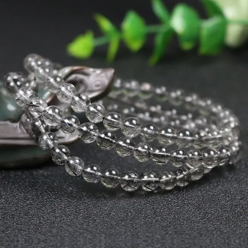 Crystal Multi-Circle Buddha Beads Bracelet for Women - Image 3