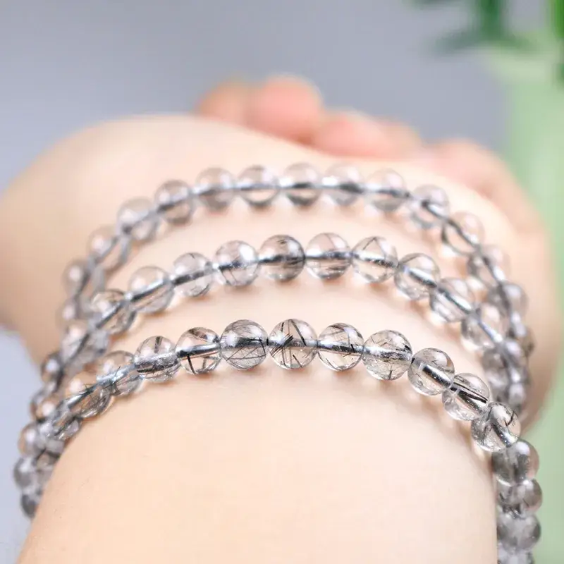 Crystal Multi-Circle Buddha Beads Bracelet for Women - Image 4