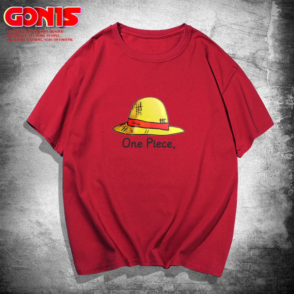Men Women Blue One Piece T-Shirt Summer Loose Cotton - Image 4
