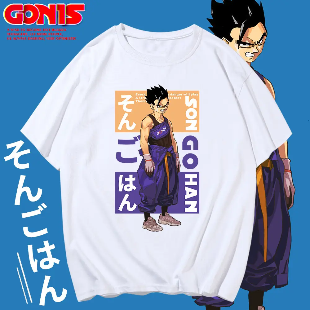 Dragon Ball Super Saiyan Sun Wufan Yellow T-Shirt - Image 8