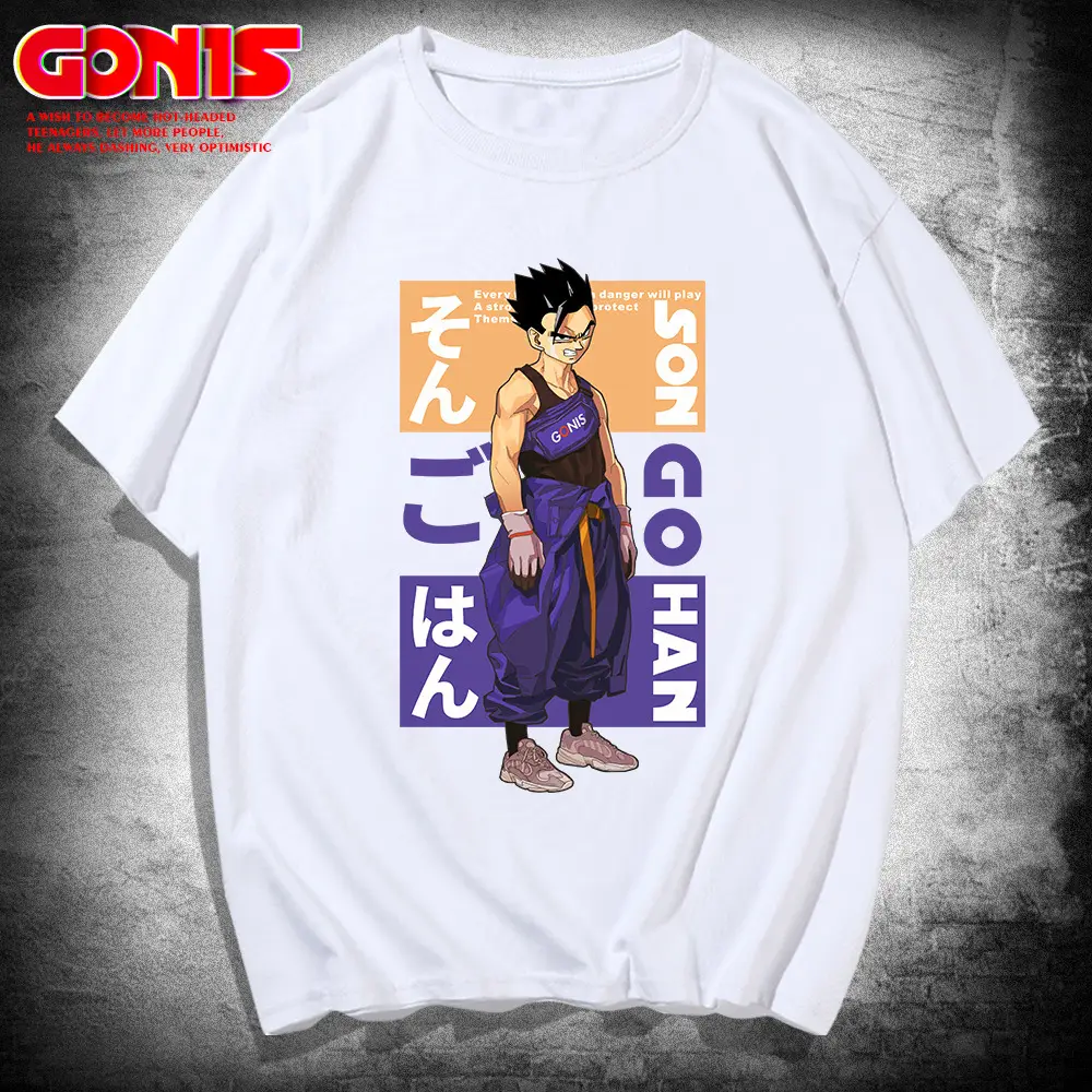 Dragon Ball Super Saiyan Sun Wufan Yellow T-Shirt - Image 2