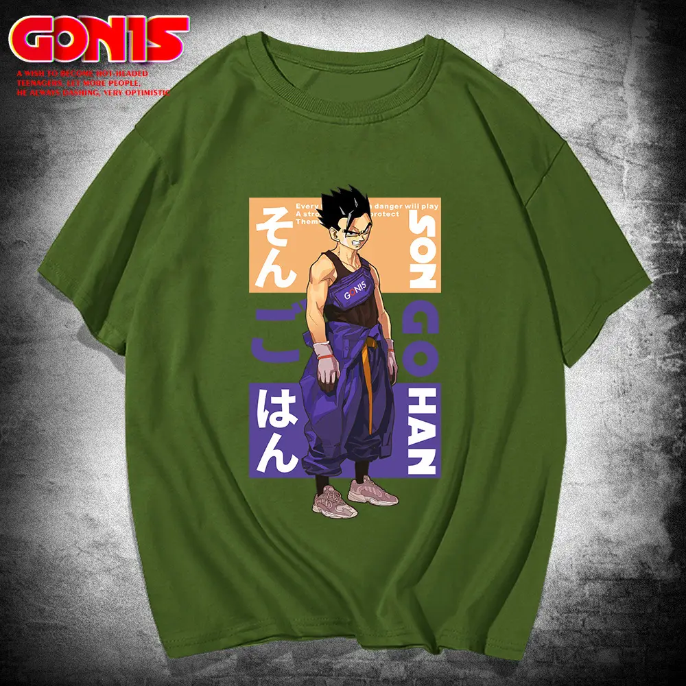 Dragon Ball Super Saiyan Sun Wufan Yellow T-Shirt - Image 6