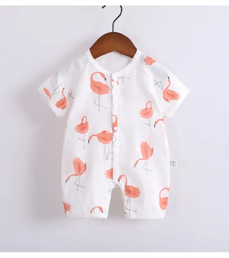 Cotton Printed Jumpsuit for Newborn Summer Lightweight — feature 11