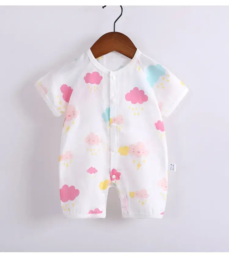 Cotton Printed Jumpsuit for Newborn Summer Lightweight — feature 12