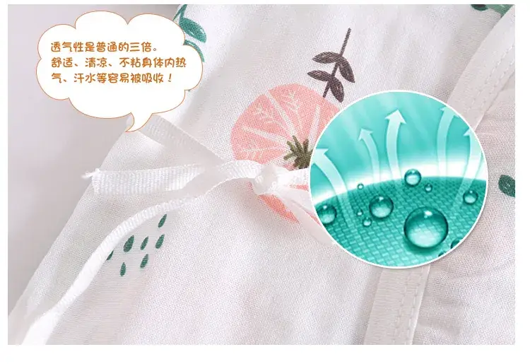 Cotton Printed Jumpsuit for Newborn Summer Lightweight — feature 6