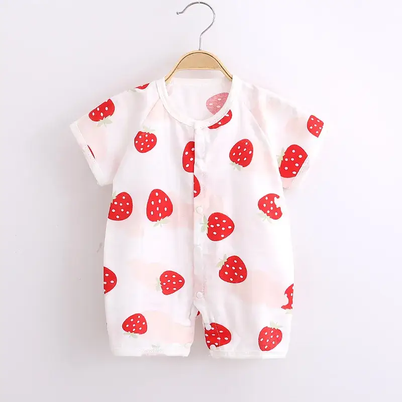 Cotton Printed Jumpsuit for Newborn Summer Lightweight - Image 11
