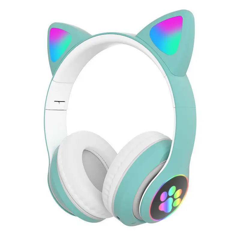 Cat Ear Bluetooth Headset with Flashing Light - Image 2