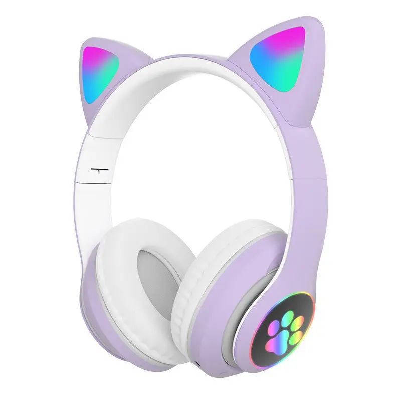Cat Ear Bluetooth Headset with Flashing Light - Image 5