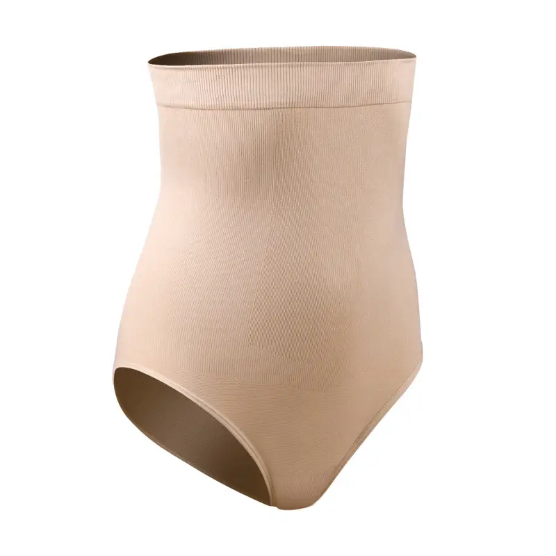 Women's High Waist Shaping Pants Non-Slip Beige