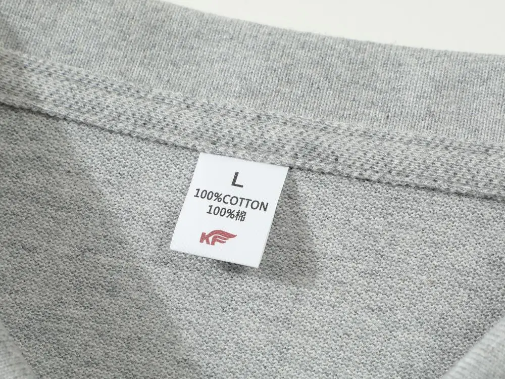 Men Red Polo Shirt with Collar Embroidery — feature 15