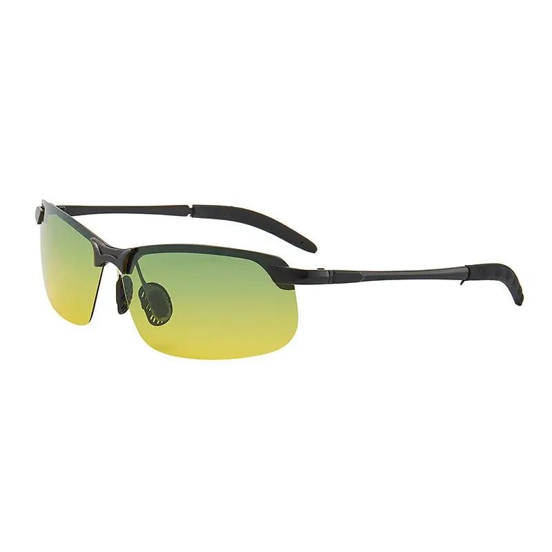 Smart Color-Changing Sunglasses for Men Yellow Lens - Image 5