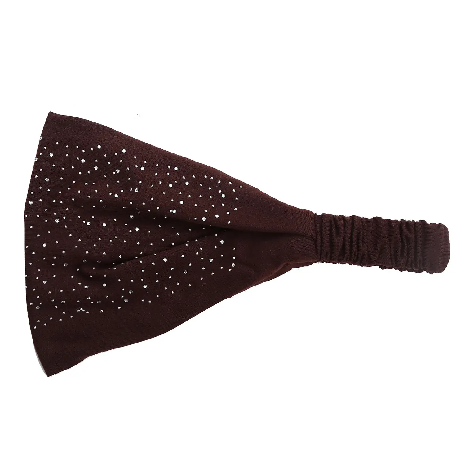 Blue Rhinestone Elastic Headband for Women - Image 5