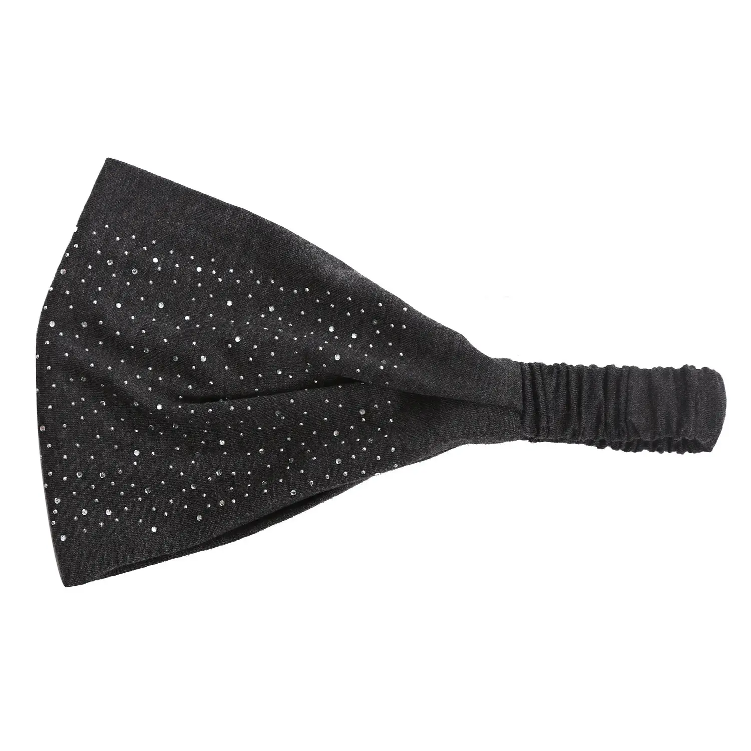 Blue Rhinestone Elastic Headband for Women - Image 6