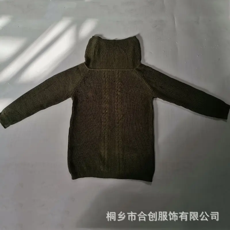 2025 New Off-Shoulder Knit Sweater Beige Women - Image 3