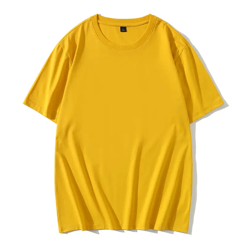 Merceurized Cotton Crew Neck Short Sleeve T-Shirt for Work & Culture - Image 10