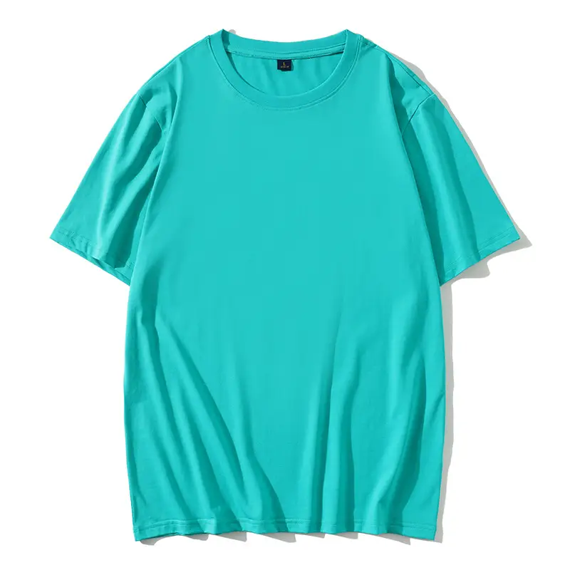 Merceurized Cotton Crew Neck Short Sleeve T-Shirt for Work & Culture - Image 11