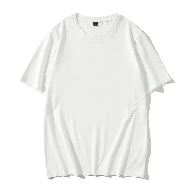 Merceurized Cotton Crew Neck Short Sleeve T-Shirt for Work & Culture - Image 13
