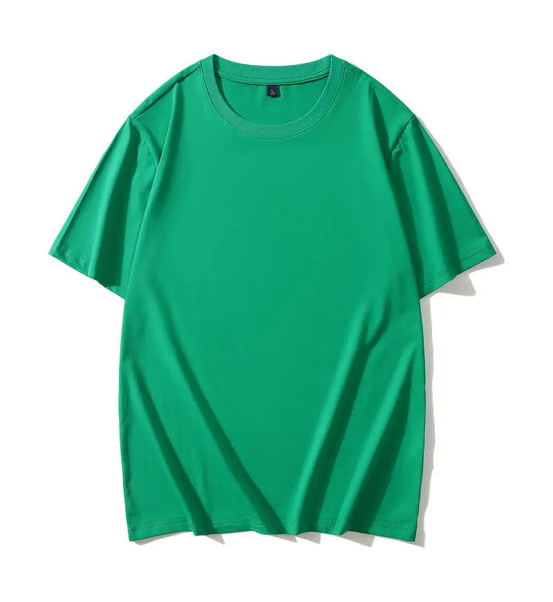 Merceurized Cotton Crew Neck Short Sleeve T-Shirt for Work & Culture - Image 15